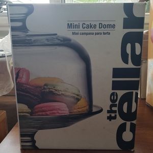 Mini Cake Stand with Dome